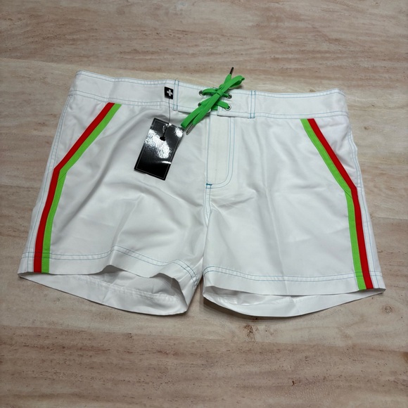 ANDREW CHRISTIAN Swim Trunks Shorts - Picture 1 of 6